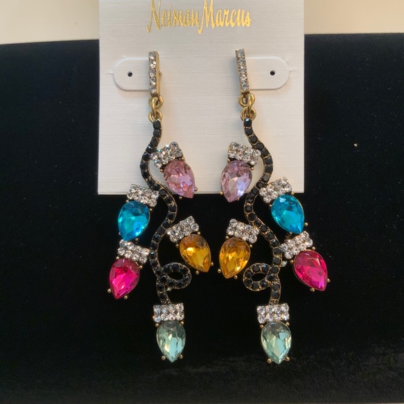 Holiday String Light Earrings - Picture 7 of 7